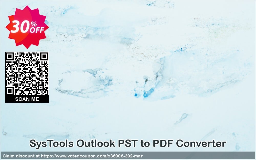 SysTools Outlook PST to PDF Converter Coupon, discount 30% OFF SysTools Outlook PST to PDF Converter, verified. Promotion: Awful sales code of SysTools Outlook PST to PDF Converter, tested & approved