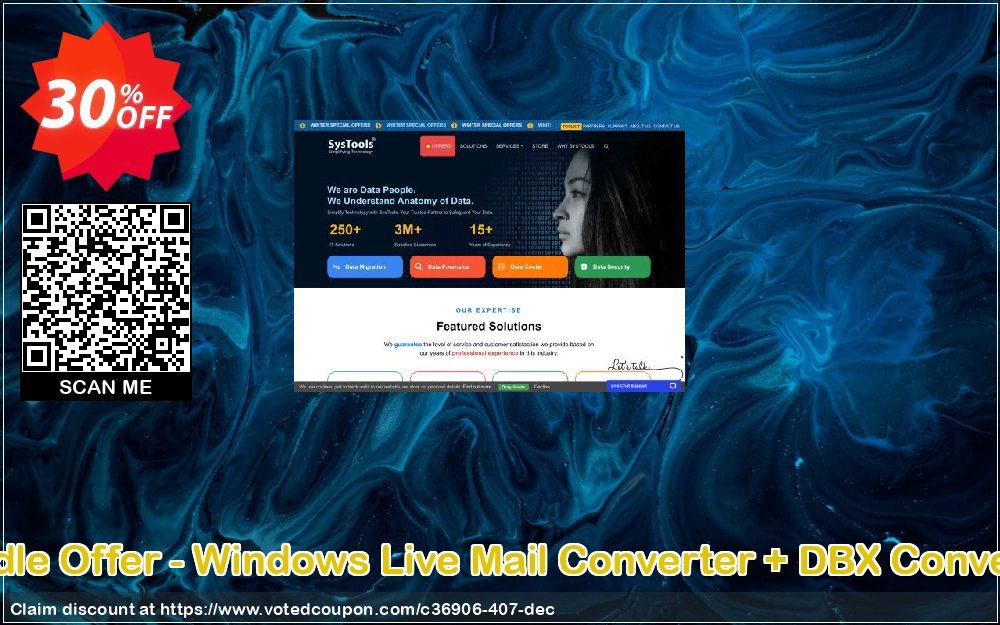 Bundle Offer - WINDOWS Live Mail Converter + DBX Converter Coupon Code Apr 2024, 30% OFF - VotedCoupon