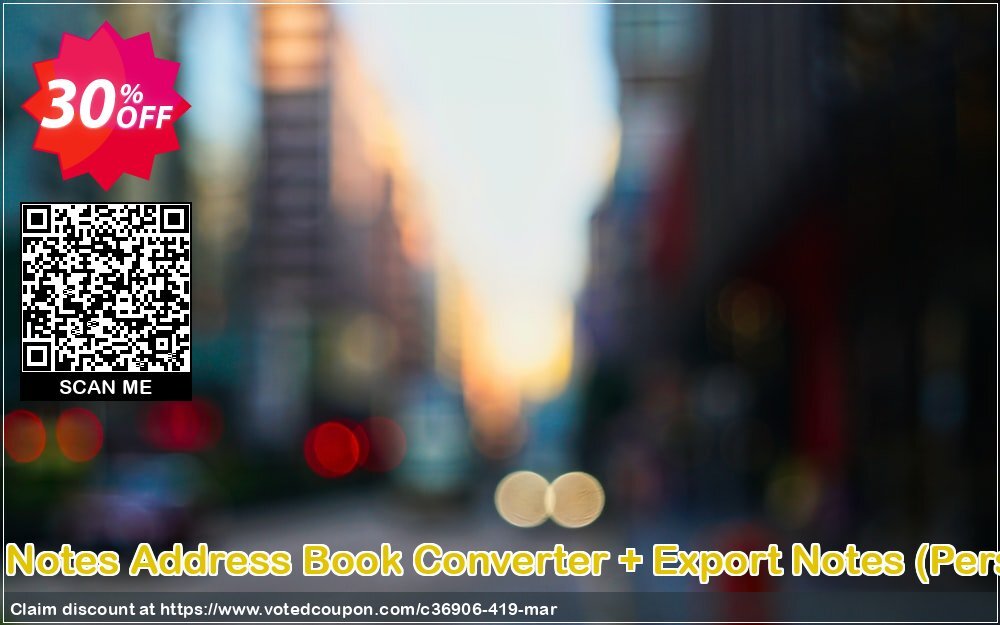 Bundle Offer - Notes Address Book Converter + Export Notes, Personal Plan  Coupon Code Apr 2024, 30% OFF - VotedCoupon