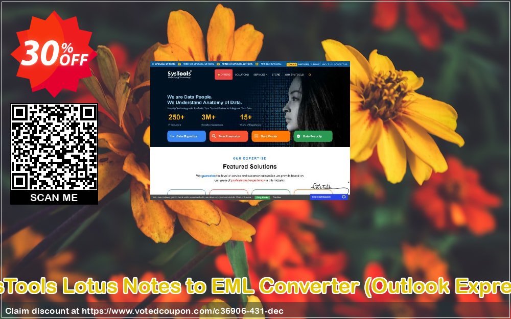 SysTools Lotus Notes to EML Converter, Outlook Express  Coupon, discount SysTools Summer Sale. Promotion: 