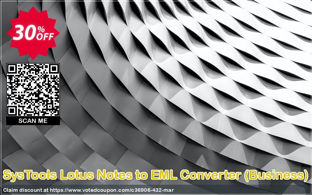 SysTools Lotus Notes to EML Converter, Business  Coupon, discount SysTools coupon 36906. Promotion: 