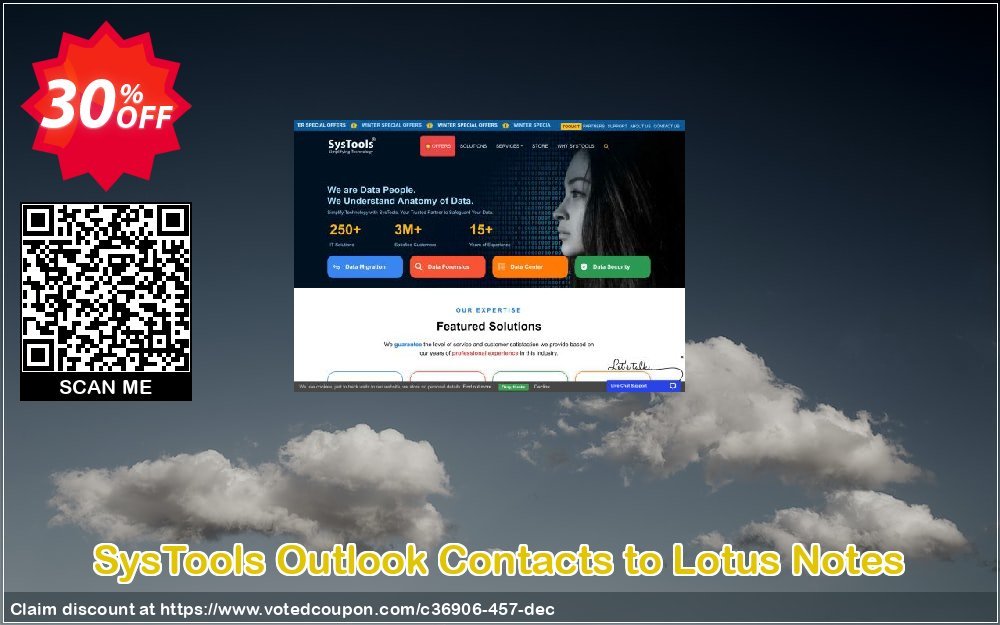 SysTools Outlook Contacts to Lotus Notes Coupon, discount SysTools Summer Sale. Promotion: 