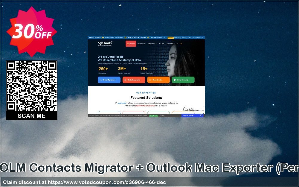 Bundle Offer - OLM Contacts Migrator + Outlook MAC Exporter, Personal Plan  Coupon, discount SysTools Summer Sale. Promotion: 