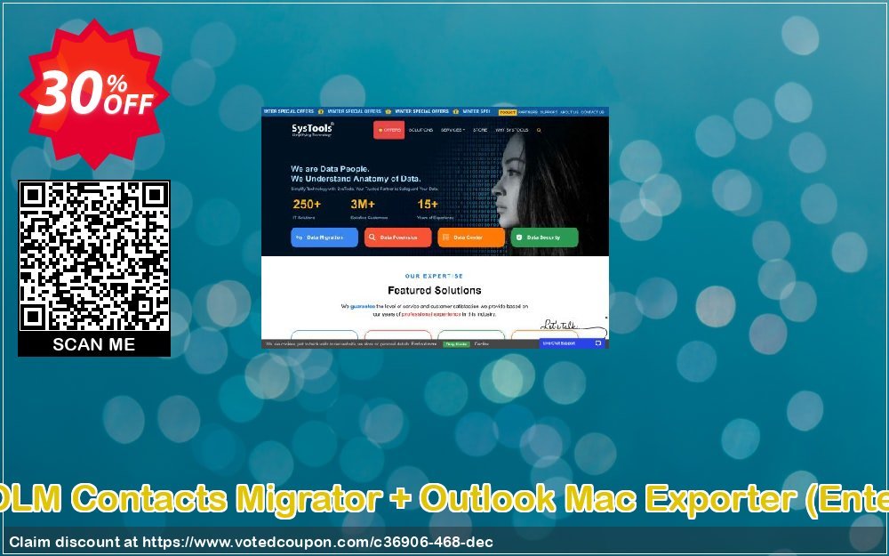 Bundle Offer - OLM Contacts Migrator + Outlook MAC Exporter, Enterprise Plan  Coupon, discount SysTools Summer Sale. Promotion: 