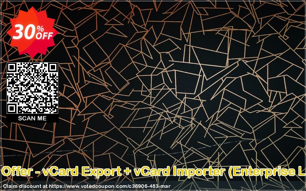 Bundle Offer - vCard Export + vCard Importer, Enterprise Plan  Coupon, discount SysTools coupon 36906. Promotion: 