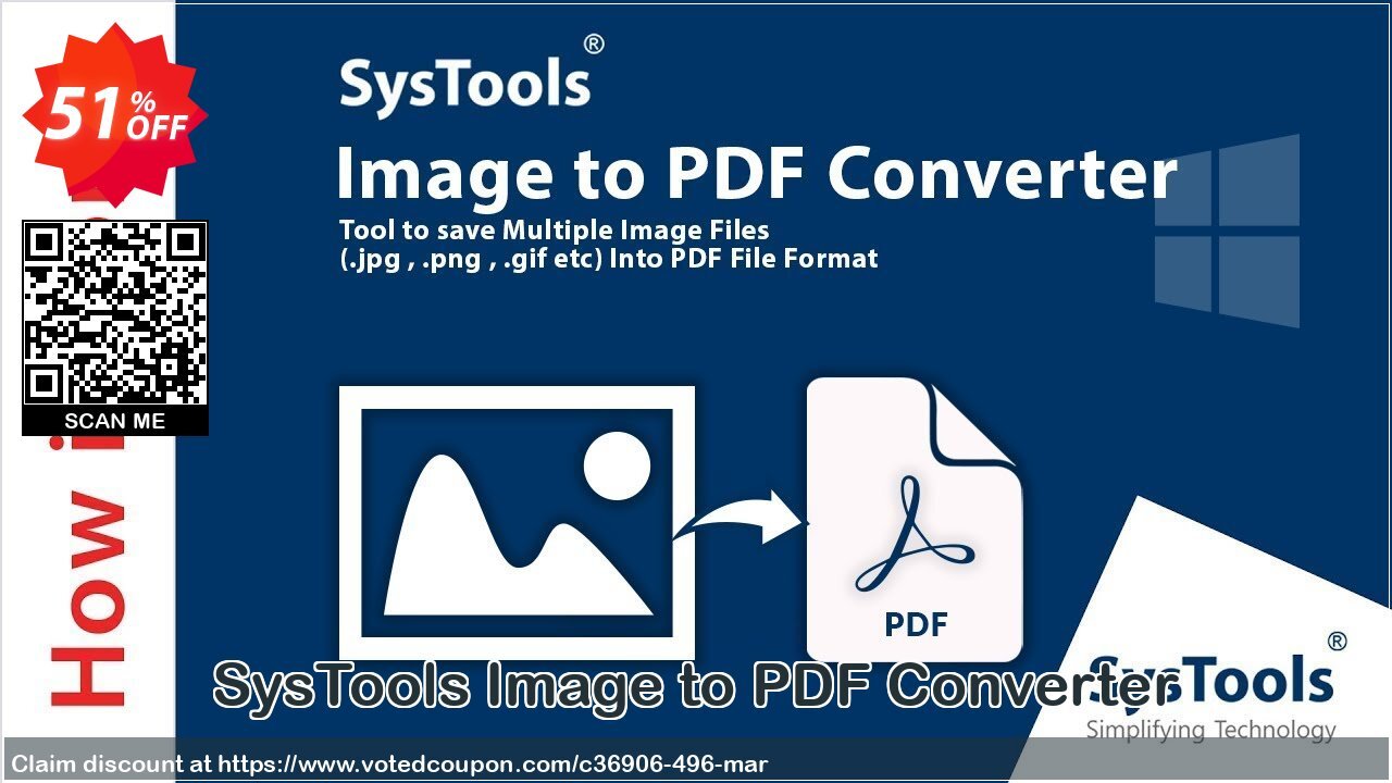 SysTools Image to PDF Converter Coupon Code Apr 2024, 51% OFF - VotedCoupon