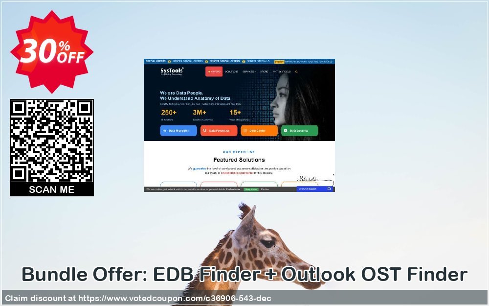 Bundle Offer: EDB Finder + Outlook OST Finder Coupon, discount SysTools coupon 36906. Promotion: SysTools promotion codes 36906