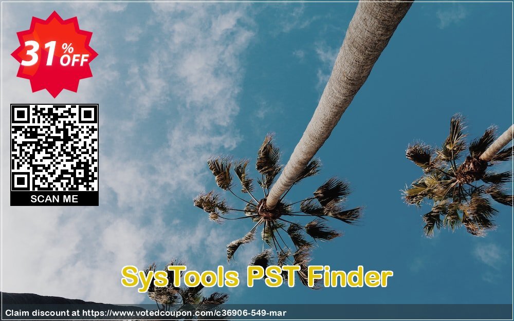 SysTools PST Finder Coupon Code Apr 2024, 31% OFF - VotedCoupon