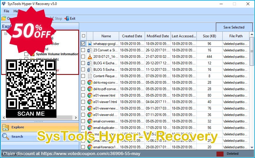 SysTools Hyper-V Recovery Coupon Code Apr 2024, 50% OFF - VotedCoupon