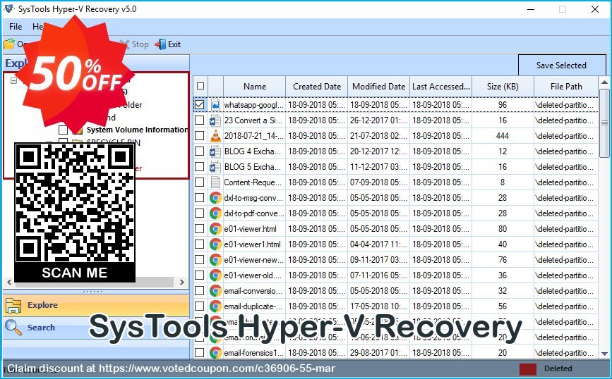 SysTools Hyper-V Recovery Coupon Code May 2024, 50% OFF - VotedCoupon