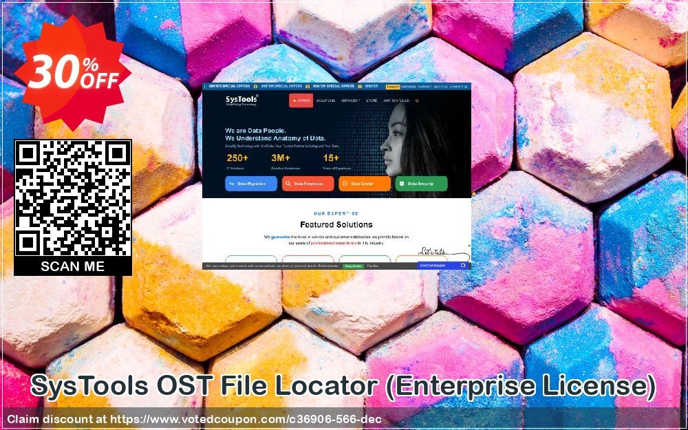 SysTools OST File Locator, Enterprise Plan  Coupon, discount SysTools coupon 36906. Promotion: 