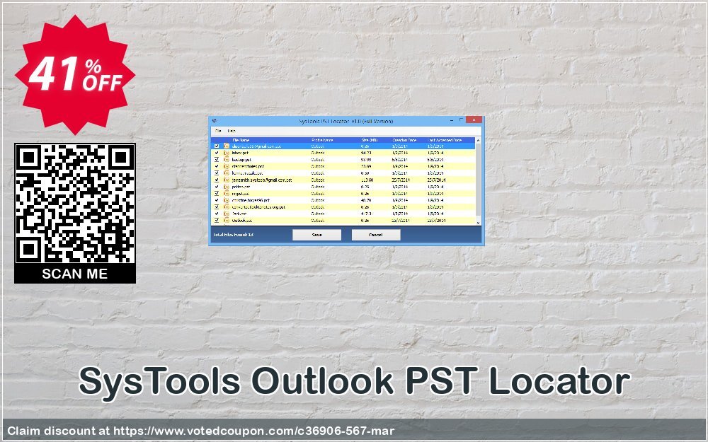 SysTools Outlook PST Locator Coupon Code Apr 2024, 41% OFF - VotedCoupon