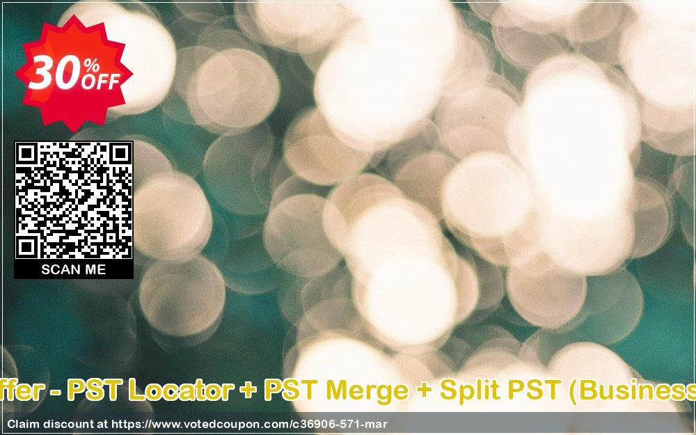 Bundle Offer - PST Locator + PST Merge + Split PST, Business Plan  Coupon, discount SysTools coupon 36906. Promotion: 