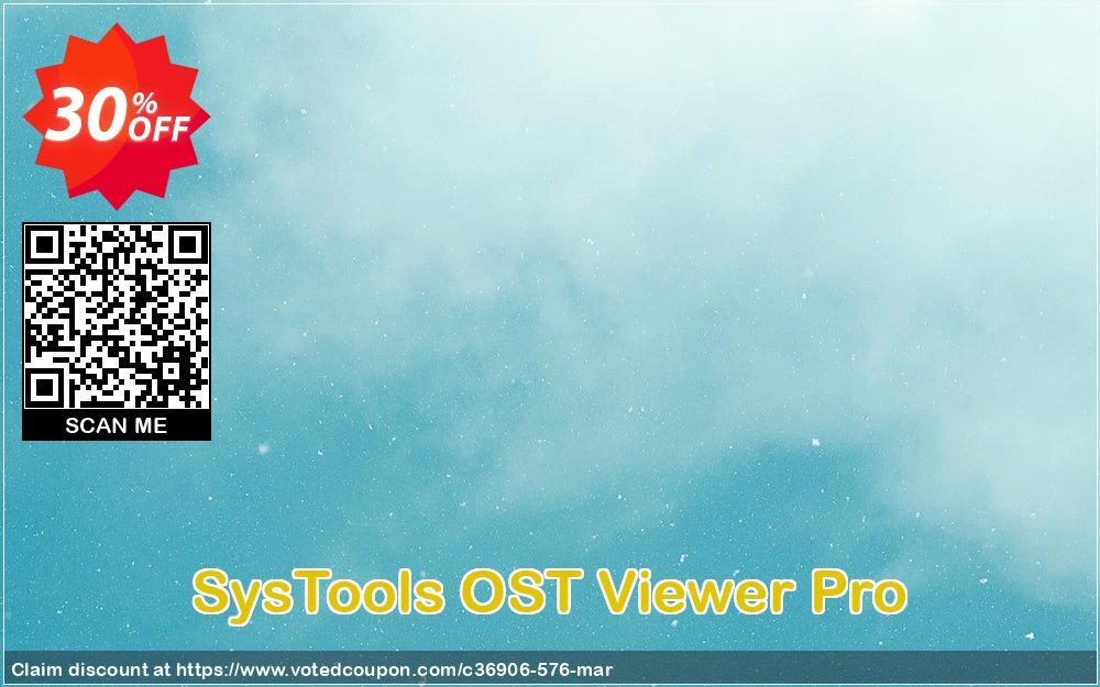 SysTools OST Viewer Pro Coupon, discount SysTools Summer Sale. Promotion: 