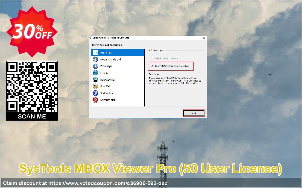 SysTools MBOX Viewer Pro, 50 User Plan  Coupon Code Apr 2024, 30% OFF - VotedCoupon