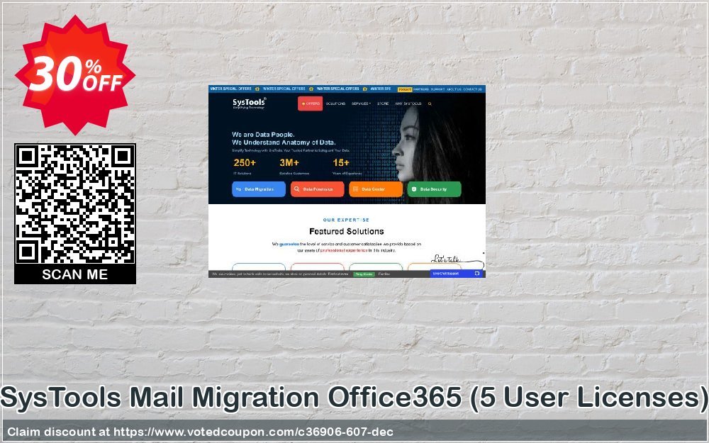SysTools Mail Migration Office365, 5 User Plans  Coupon Code Apr 2024, 30% OFF - VotedCoupon