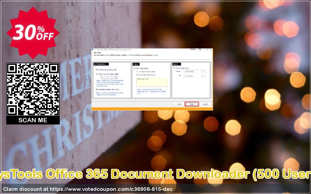 SysTools Office 365 Document Downloader, 500 Users  Coupon Code Apr 2024, 30% OFF - VotedCoupon