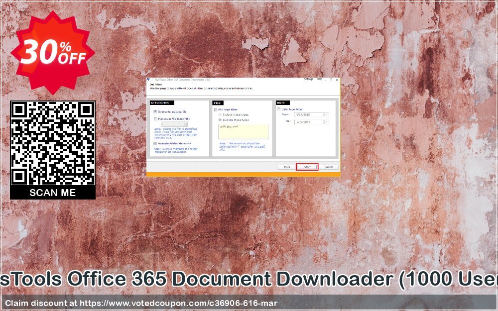 SysTools Office 365 Document Downloader, 1000 Users  Coupon Code Apr 2024, 30% OFF - VotedCoupon