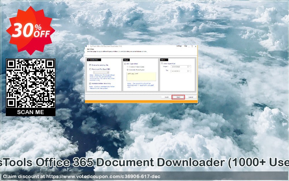 SysTools Office 365 Document Downloader, 1000+ Users  Coupon Code Jun 2023, 30% OFF - VotedCoupon