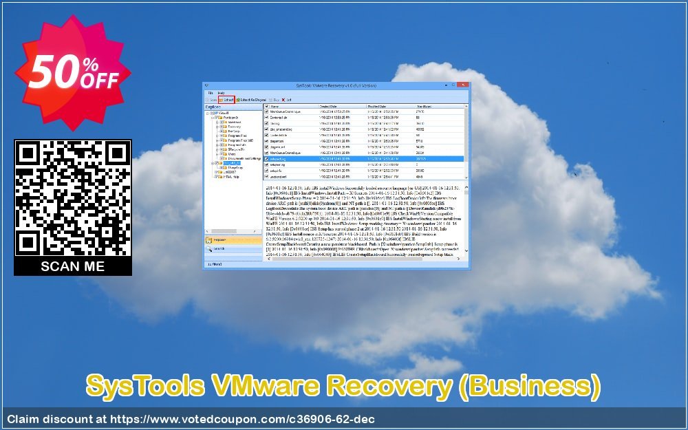SysTools VMware Recovery, Business  Coupon, discount SysTools coupon 36906. Promotion: 