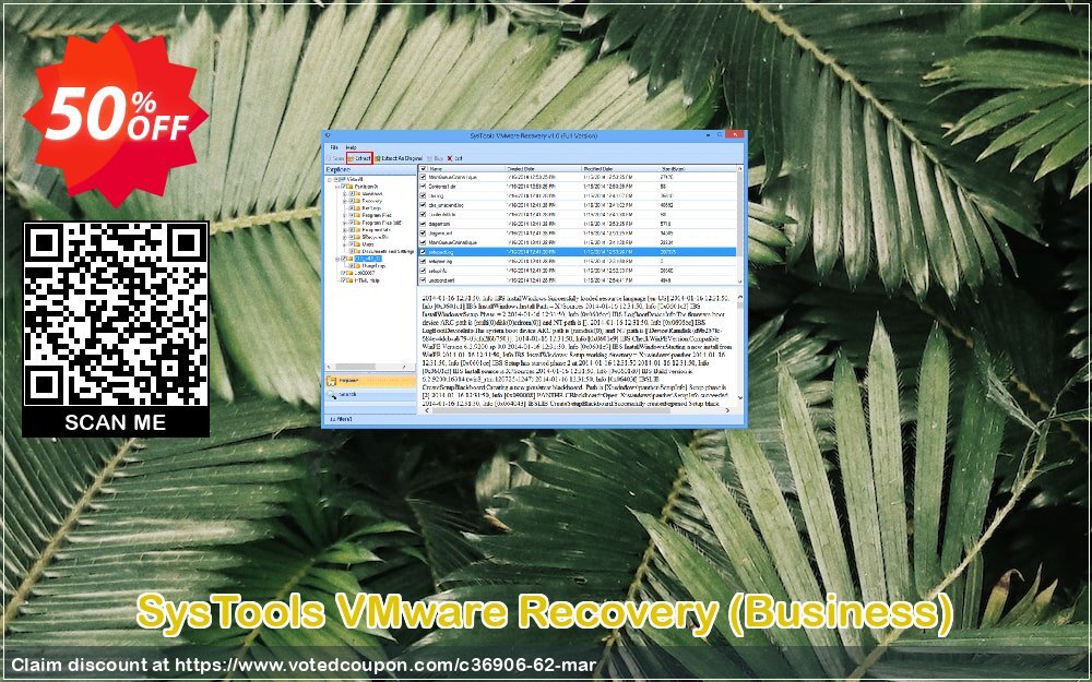 SysTools VMware Recovery, Business  Coupon, discount SysTools coupon 36906. Promotion: 