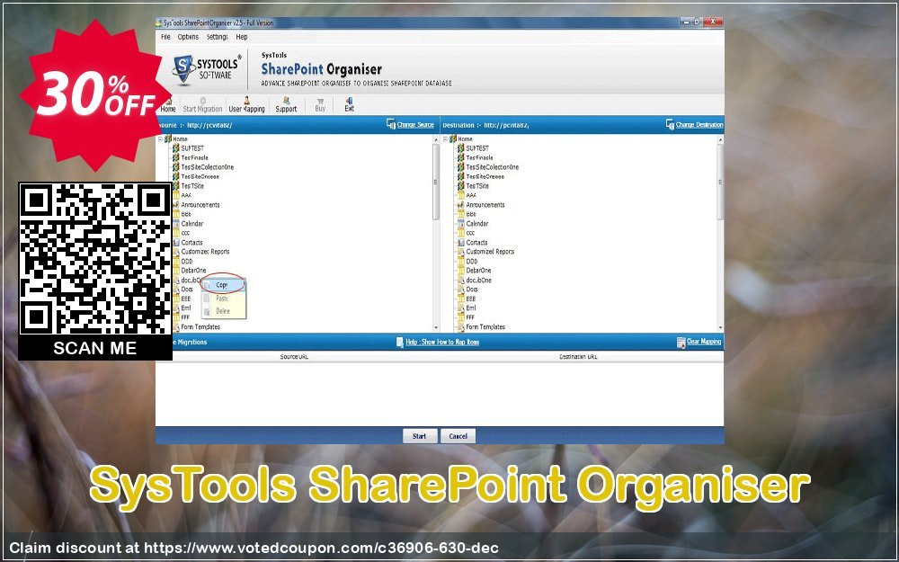 SysTools SharePoint Organiser Coupon Code Apr 2024, 30% OFF - VotedCoupon