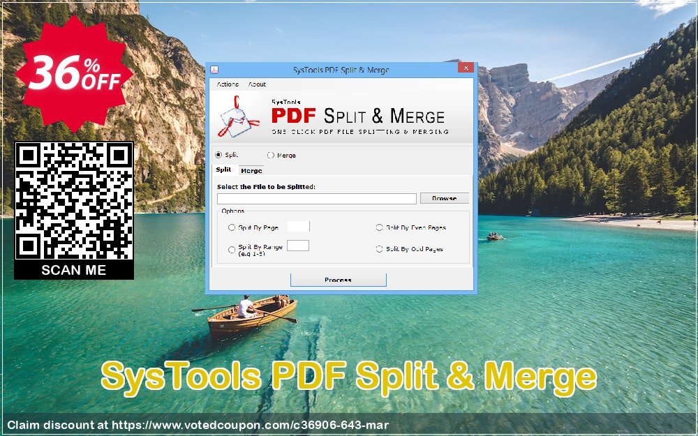 SysTools PDF Split & Merge Coupon, discount SysTools coupon 36906. Promotion: 