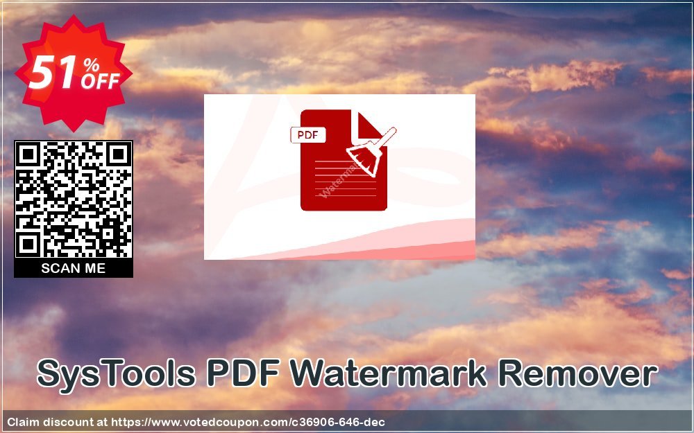 SysTools PDF Watermark Remover Coupon Code Jun 2023, 51% OFF - VotedCoupon