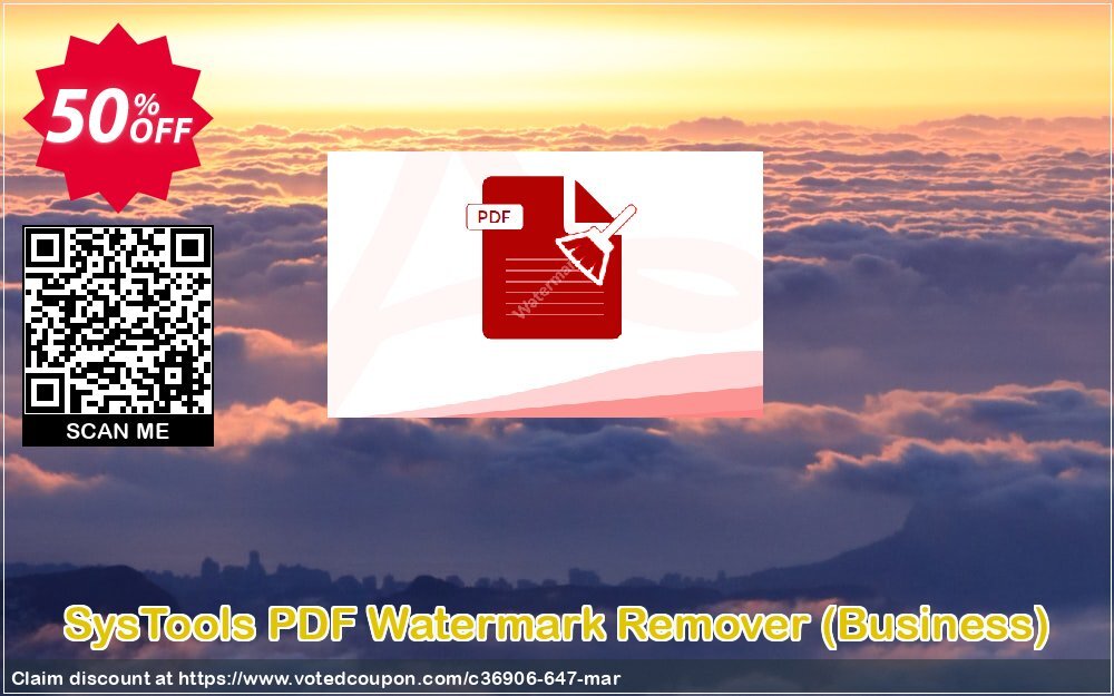 SysTools PDF Watermark Remover, Business  Coupon Code Apr 2024, 50% OFF - VotedCoupon