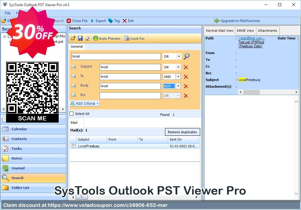 SysTools Outlook PST Viewer Pro Coupon Code May 2024, 30% OFF - VotedCoupon