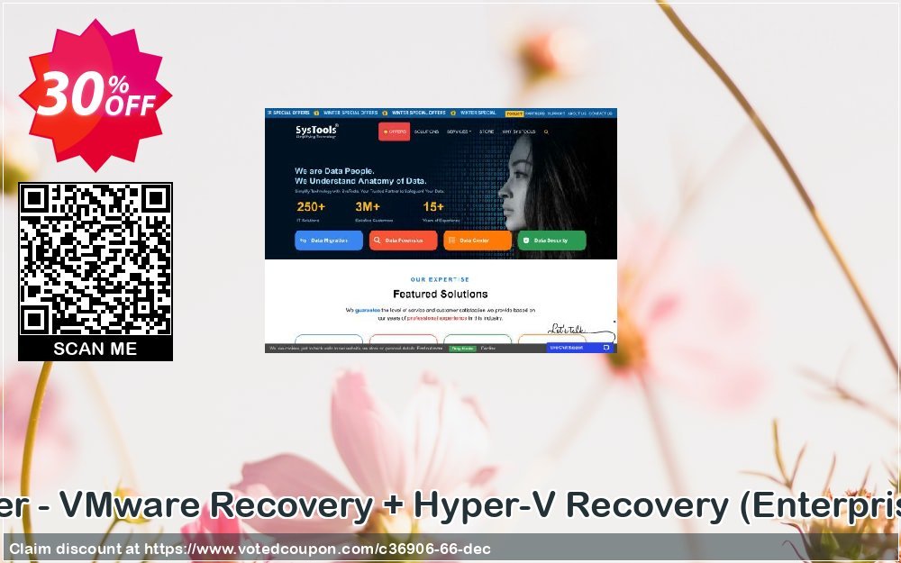 Bundle Offer - VMware Recovery + Hyper-V Recovery, Enterprise Plan  Coupon, discount SysTools coupon 36906. Promotion: 