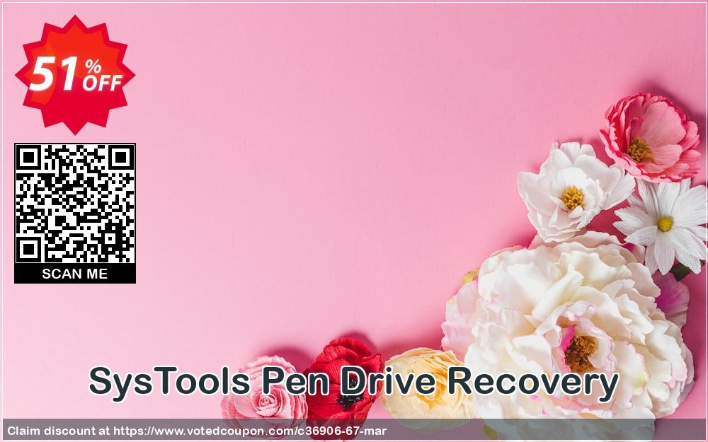 SysTools Pen Drive Recovery Coupon Code May 2024, 51% OFF - VotedCoupon