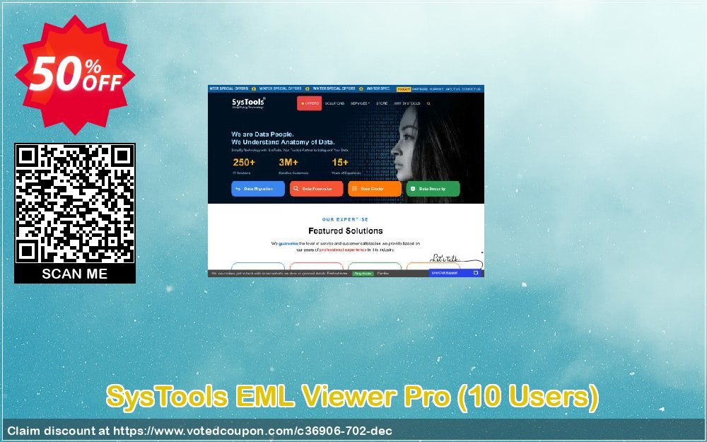 SysTools EML Viewer Pro, 10 Users  Coupon, discount SysTools coupon 36906. Promotion: 