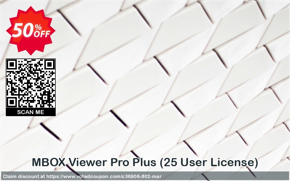 MBOX Viewer Pro Plus, 25 User Plan  Coupon, discount SysTools coupon 36906. Promotion: 