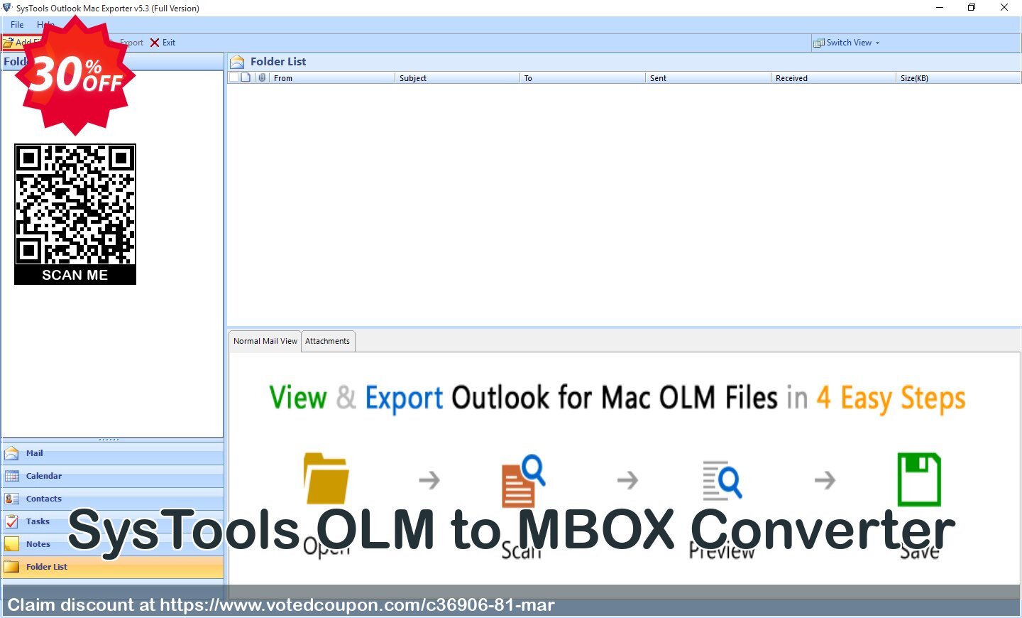 SysTools OLM to MBOX Converter Coupon, discount SysTools coupon 36906. Promotion: 