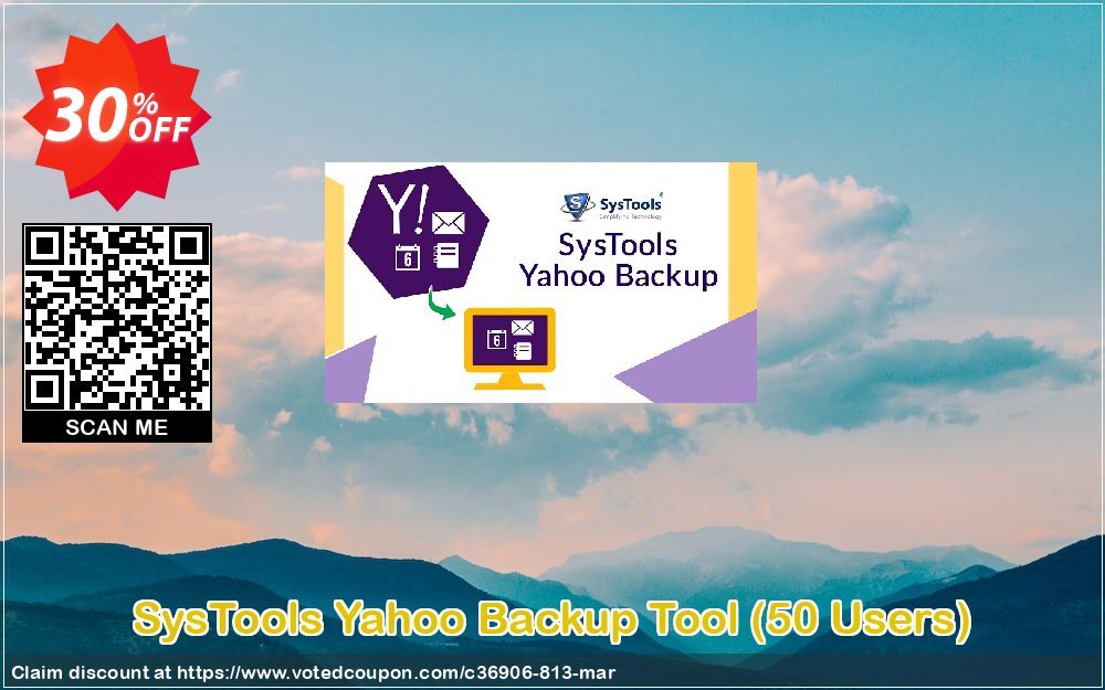 SysTools Yahoo Backup Tool, 50 Users 