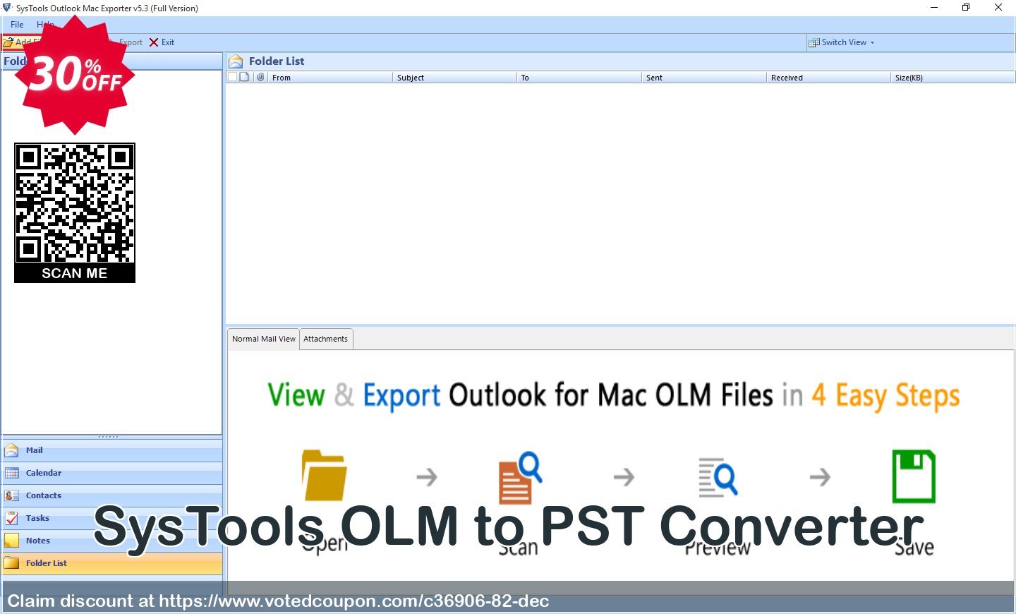 SysTools OLM to PST Converter Coupon Code Apr 2024, 30% OFF - VotedCoupon