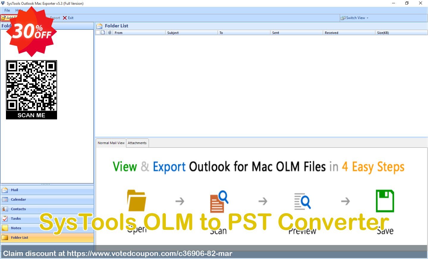 SysTools OLM to PST Converter Coupon, discount SysTools coupon 36906. Promotion: 