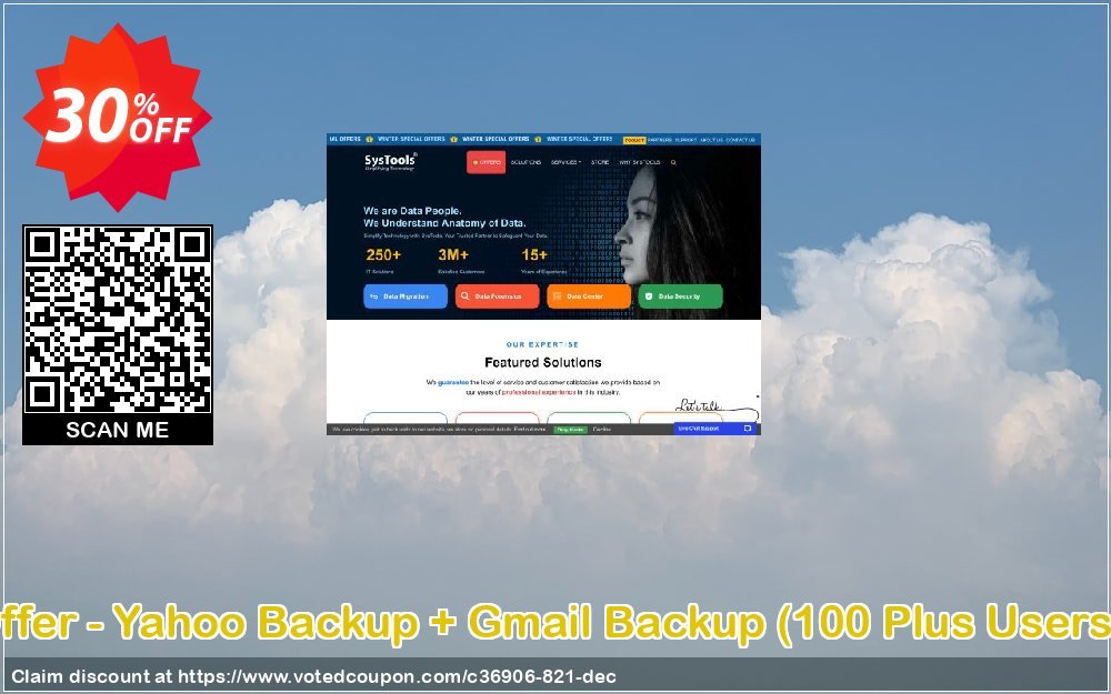 Bundle Offer - Yahoo Backup + Gmail Backup, 100 Plus Users Plan  Coupon Code Apr 2024, 30% OFF - VotedCoupon