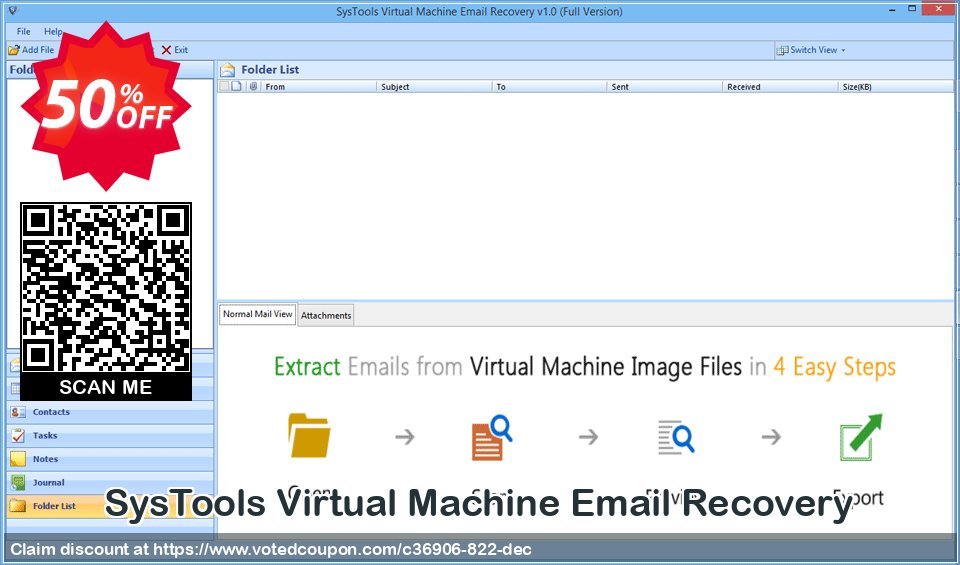 SysTools Virtual MAChine Email Recovery Coupon Code Apr 2024, 50% OFF - VotedCoupon