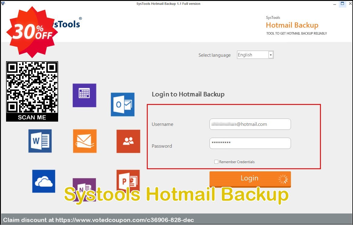 Get 30% OFF Systools Hotmail Backup Coupon