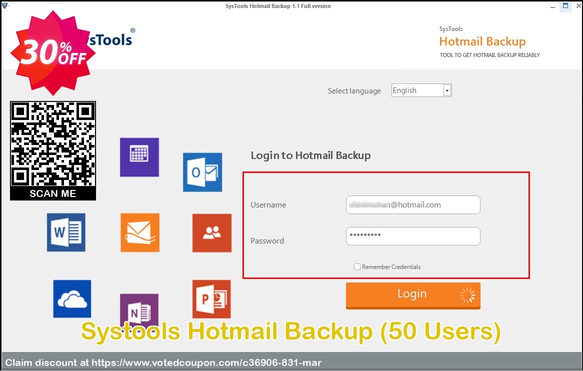 Systools Hotmail Backup, 50 Users  Coupon Code Apr 2024, 30% OFF - VotedCoupon