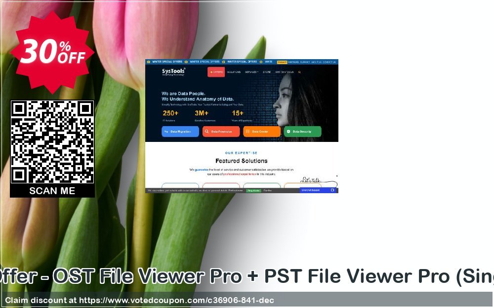 Bundle Offer - OST File Viewer Pro + PST File Viewer Pro, Single User  Coupon, discount SysTools coupon 36906. Promotion: 