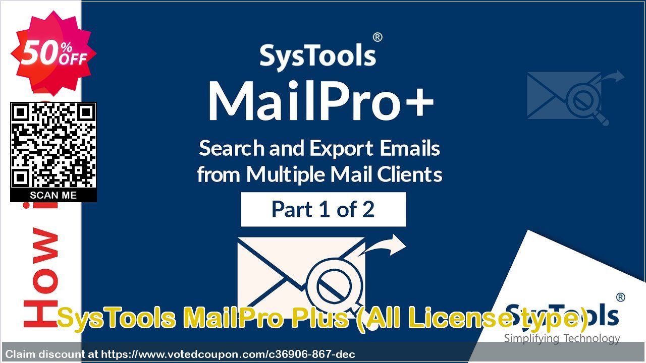 SysTools MailPro Plus, All Plan type  Coupon Code Apr 2024, 50% OFF - VotedCoupon