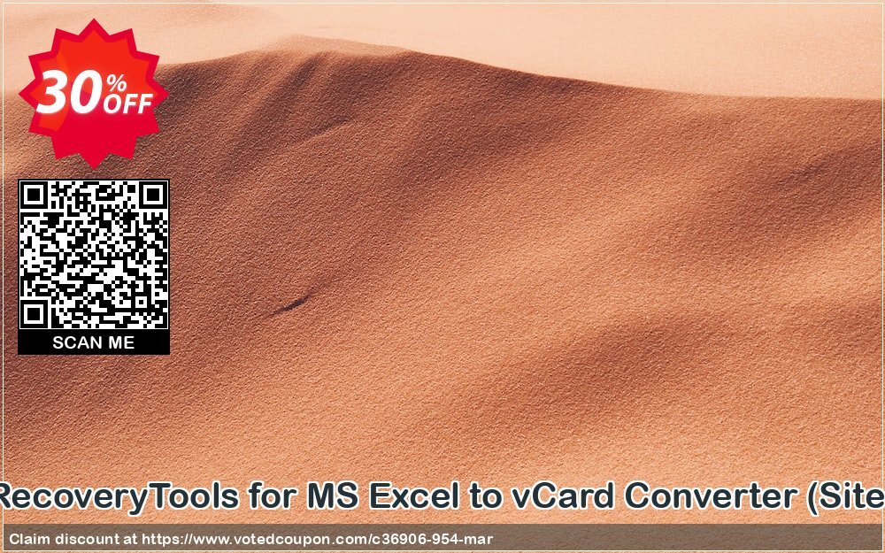 RecoveryTools for MS Excel to vCard Converter, Site  Coupon, discount RecoveryTools coupon 36906. Promotion: RecoveryTools promotion codes 36906