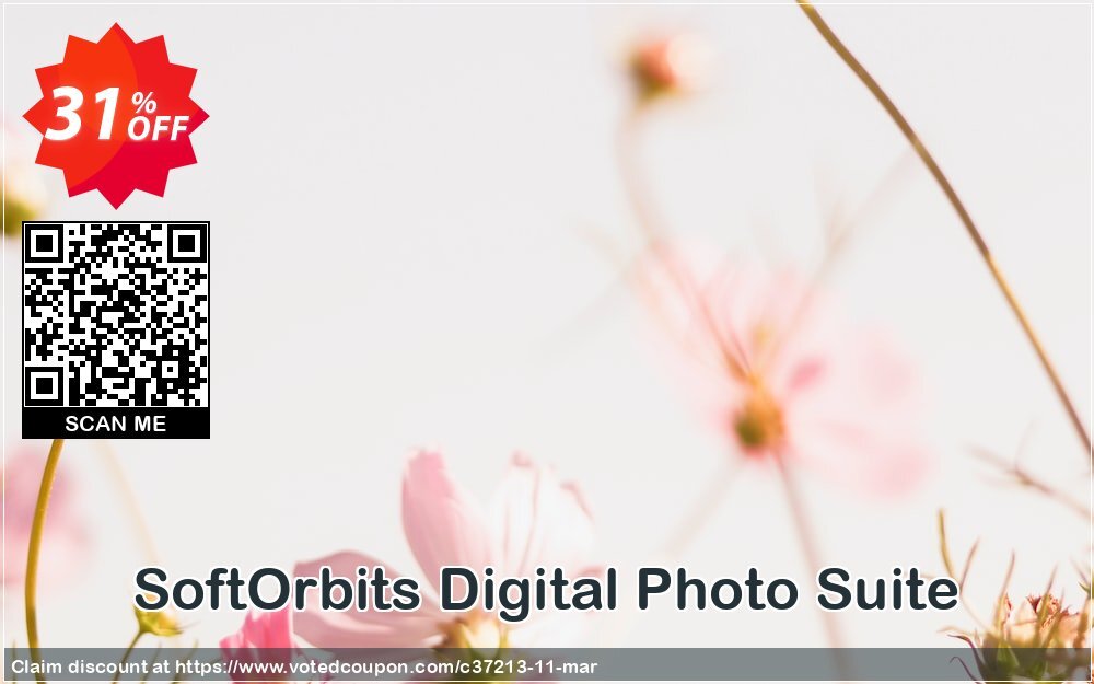 SoftOrbits Digital Photo Suite Coupon, discount 30% Discount. Promotion: