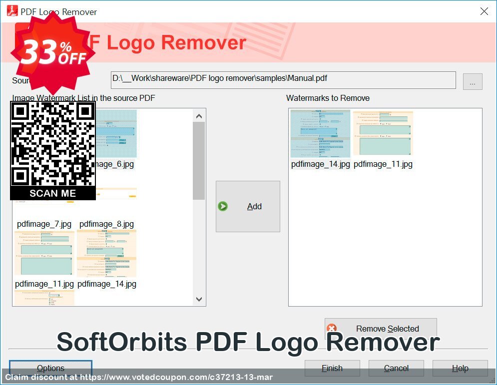 SoftOrbits PDF Logo Remover Coupon Code Apr 2024, 33% OFF - VotedCoupon