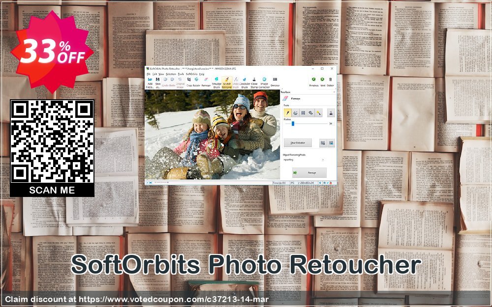 SoftOrbits Photo Retoucher Coupon, discount 30% Discount. Promotion: 