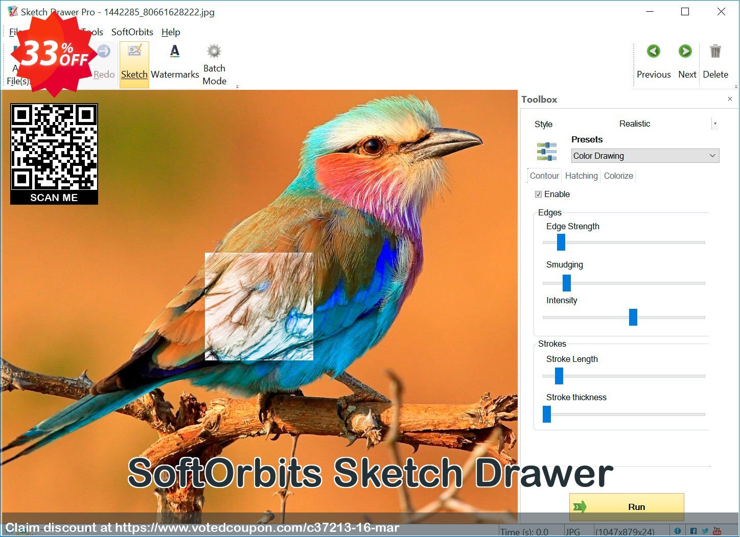 SoftOrbits Sketch Drawer Coupon, discount 30% Discount. Promotion: