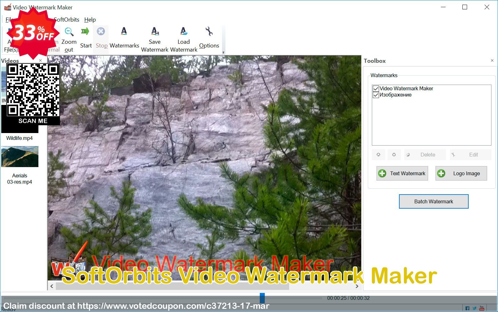 SoftOrbits Video Watermark Maker Coupon, discount 30% Discount. Promotion: 